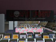 Love Fist's The Number Of The Breast poster in Vinyl Countdown.