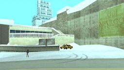 Marco's Bistro, as depicted in GTA San Andreas, in the mission Saint Mark's Bistro.
