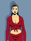 Concept artwork of Maria Latore for GTA III.