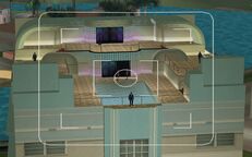 The camera showing the roof where Alex Shrub meets Candy Suxxx.
