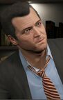 Michael De Santa, a protagonist of Grand Theft Auto V.