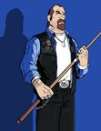 Concept artwork of Mitch Baker