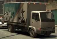 The company Mule in GTA IV.