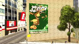Advert of Munky Juice in Bedford Point.