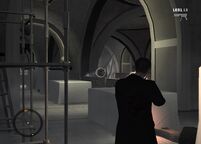 Niko attacking Ancelotti's on the second floor of the museum.