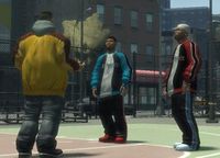 Members of the North Holland Hustlers during "Photo Shoot" in GTA IV.