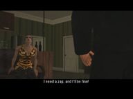 Maria Latore inside her apartment with Toni Cipriani during Overdose of Trouble.
