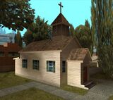 The church connected to Drive-Thru Confessions, GTA San Andreas.