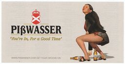 A Pißwasser billboard in GTA IV.