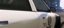 What appears to be the new slogan for the LSPD.
