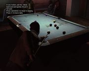 A game of Pool in progress in GTA IV.