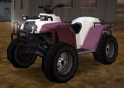 GTA Vice City Stories (With rider; rear quarter view).