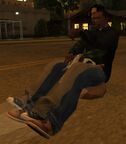 An RC Cam with two occupants "inside", GTA San Andreas.