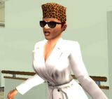 Reni after his/her fourth sex change following "So Long Schlong". In addition to a new pair of breasts, her nose is also implied to be reconstructed, among other changes.