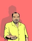 Concept artwork of Ricardo Diaz for GTA Vice City.
