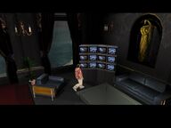 Ricardo Diaz seeing Tommy Vercetti and Lance Vance on his CCTV cameras.