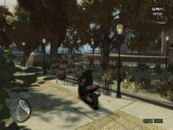 Niko Bellic shooting Jayvon Simson.