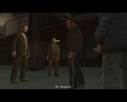 Dimitri Rascalov betraying Niko Bellic to Ray Bulgarin.