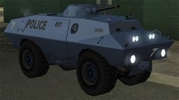 A "S.W.A.T." tank in GTA San Andreas.