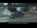 A Sindacco Family mobster involved in the kidnapping of Salvatore Leone driving away from Paulie's Revue Bar.