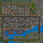 Alternate rendering of San Andreas (PlayStation 1).