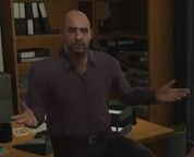 Simeon Yetarian during the Gameplay trailer.