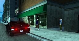 The slacking drug dealer meeting a man in Chinatown.