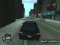 Toni Cipriani driving back to his mothers restaurant.