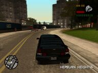 Toni Cipriani driving to the apartment complex in Hepburn Heights.