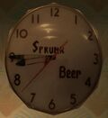 A unique Sprunk clock found inside B Dup's apartment, GTA San Andreas.