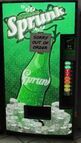 A Sprunk vending machine inside an LTD filling station.