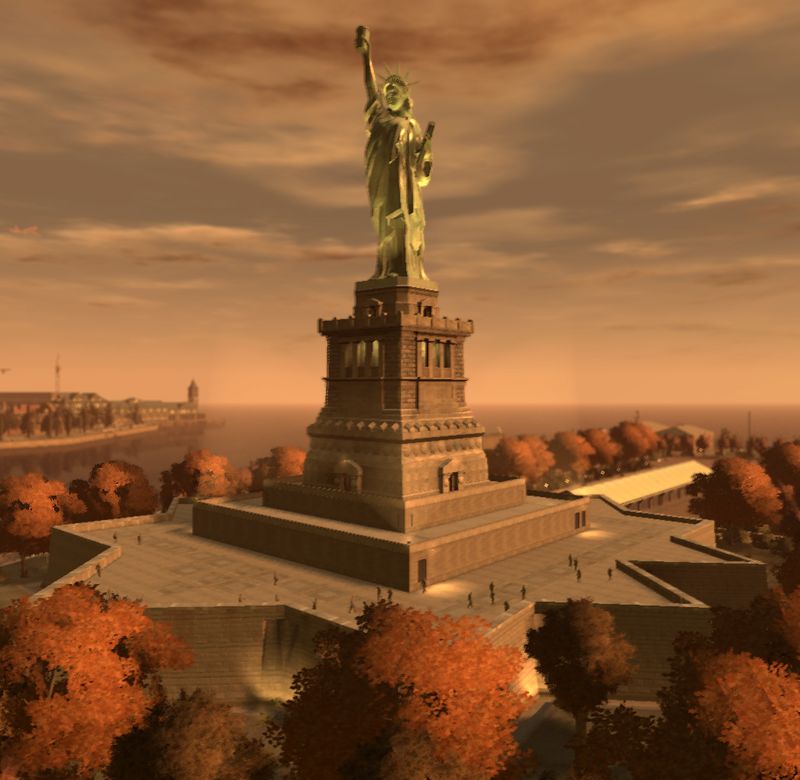 GTA IV The Statue of Happiness 純正非売品 The Statue of Happiness