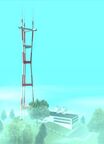 The Sutro Tower-lookalike atop Missionary Hill, GTA San Andreas.
