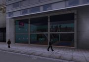 TW@ at the border between Belleville Park and Bedford Point, Staunton Island, Liberty City in Grand Theft Auto III.