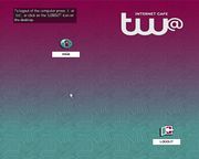 The TW@ wallpaper seen on computers at TW@ in GTA IV.