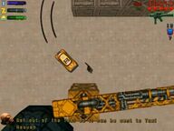 The third Taxi about to be destroyed by the car crusher