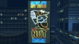 Neon advert in Star Junction.