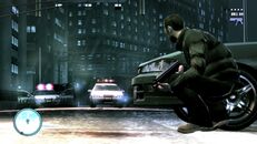 The graphics 3-D of GTA IV, with a style much different that of GTA III Era Games.