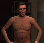 Tom Stubbs in the mission "Politics", the infamous cutscene where he appeared completely naked.