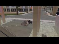 Tanner entering his car.