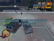Mission passed screen.