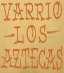 The graffiti used for the Varrio Los Aztecas.