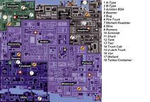 Downtown District vehicle locations.