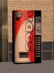 A "soda" vending machine inside the lobby of the Shoreside Vale hideout in GTA III.