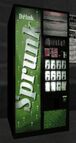 A Sprunk vending machine at the Kaufman Cabs depot, GTA Vice City.