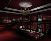 Grand hall of the mansion immediately after "Rub Out".