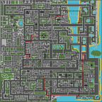 Alternate rendering of Vice City.