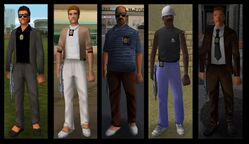 Members of the VCPD's Vice Squad.