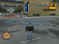 Mission passed screen.