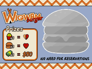 A Wigwam Burger scratch card in GTA Chinatown Wars.